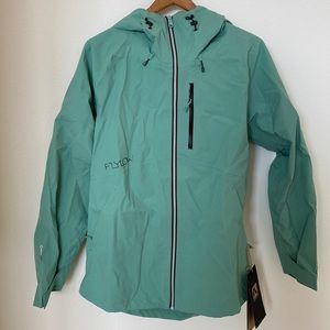 Women’s Flylow Puma Ski Jacket Green (Medium)